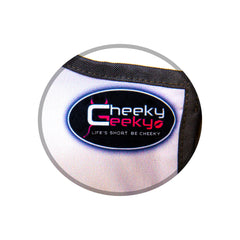 Cheeky Geeky “The Maid Outfit" Funny Aprons for Women & Men – Durable Party Chef Apron with Plush Surprise, Hilarious French Maid, Waterproof & Adjustable Kitchen, Work, Painting & BBQ Apron