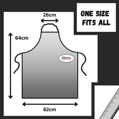 Cheeky Geeky “The OG” Funny Aprons for Women & Men – Durable Party Chef Apron with Plush Surprise, Hilarious French Maid, Waterproof & Adjustable Kitchen, Work, Painting & BBQ Apron