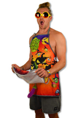 Naughty Halloween Apron – Cheeky Geeky turns Spooky!
