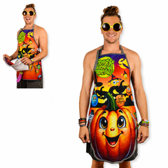 Naughty Halloween Apron – Cheeky Geeky turns Spooky!
